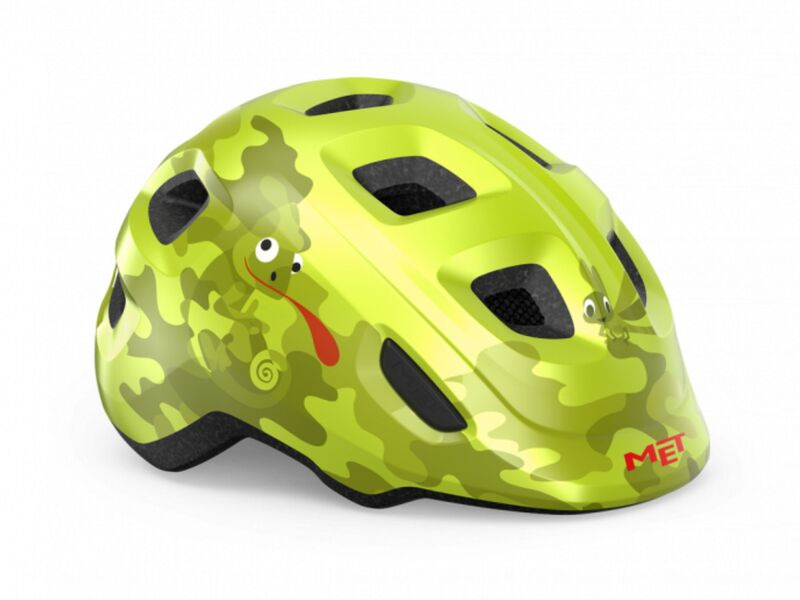 MET Hooray Helmet XS 46-52cm Lime Chameleon  click to zoom image