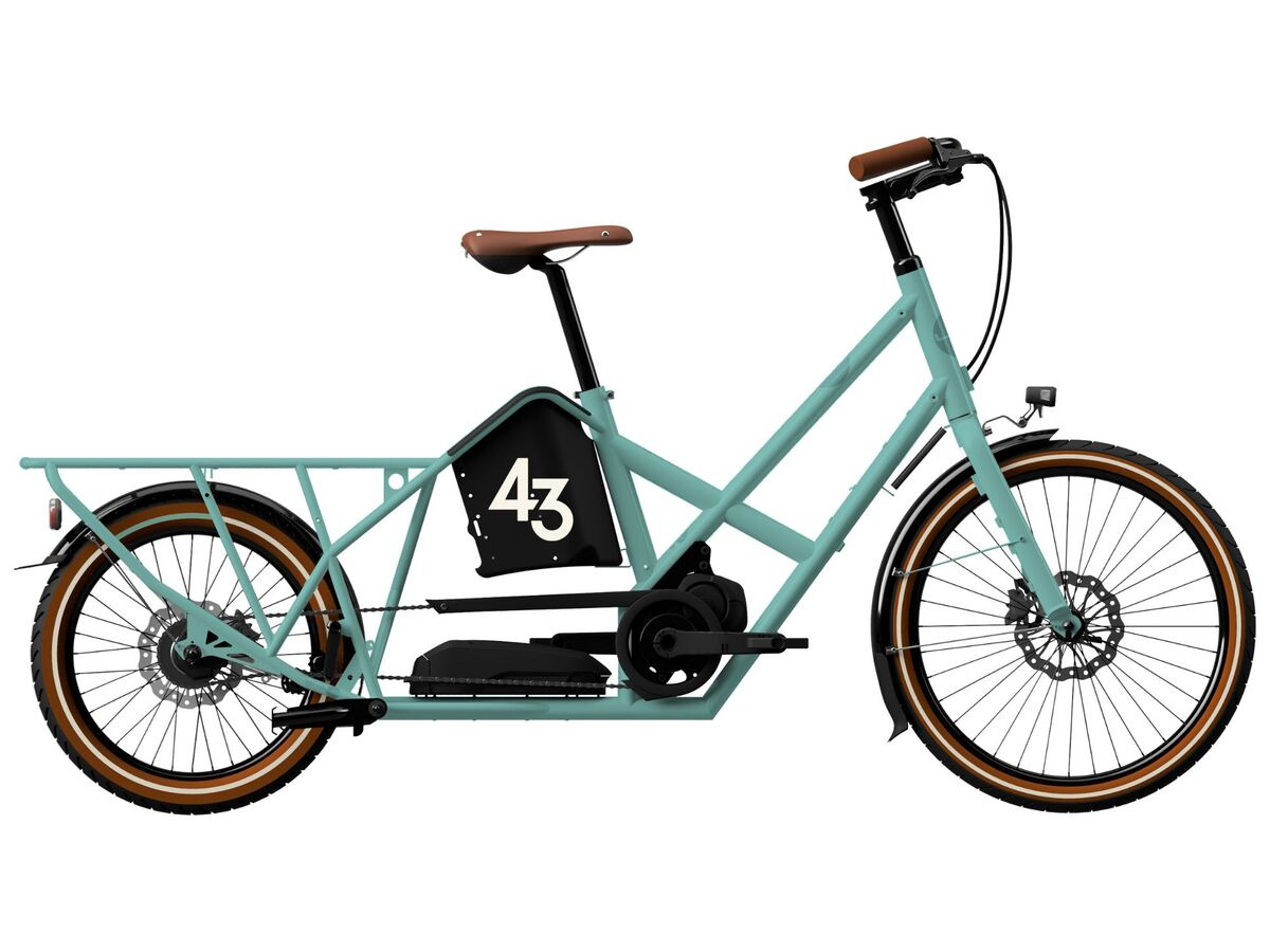 Bike 43 Longtail Cargo Bike Bosch Nexus click to zoom image